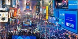 New Years Eve - watched by 1 billion people - United States, New York, New York City, Times Square, party, celebration, travel, holiday, Nicola Gordon, ZoomTravels