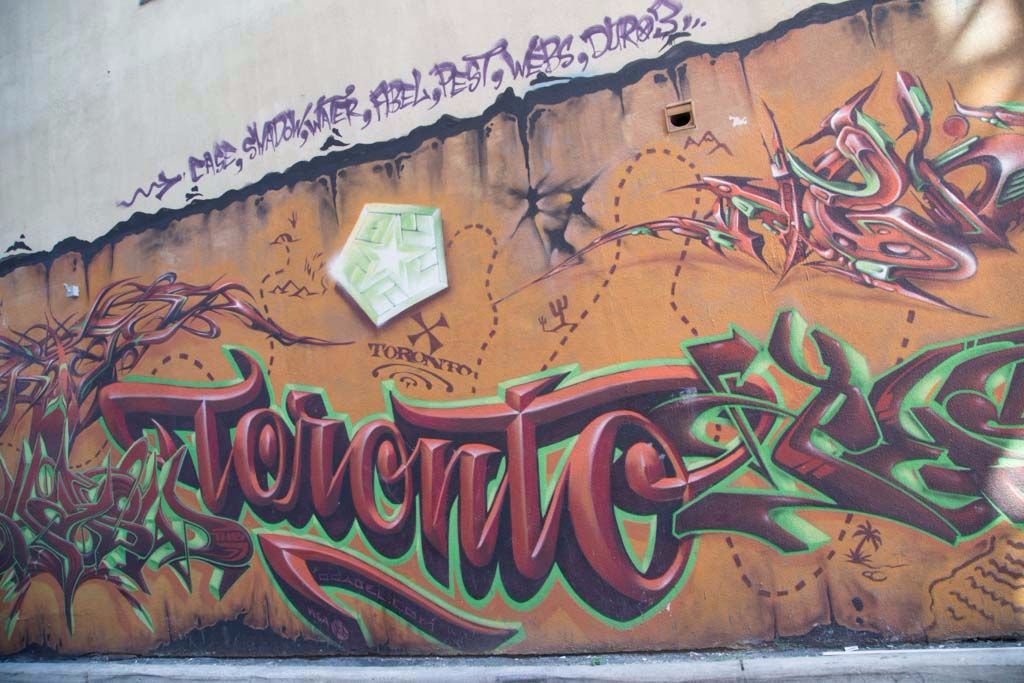 'Toronto' Graffiti, Graffiti Alley, Toronto